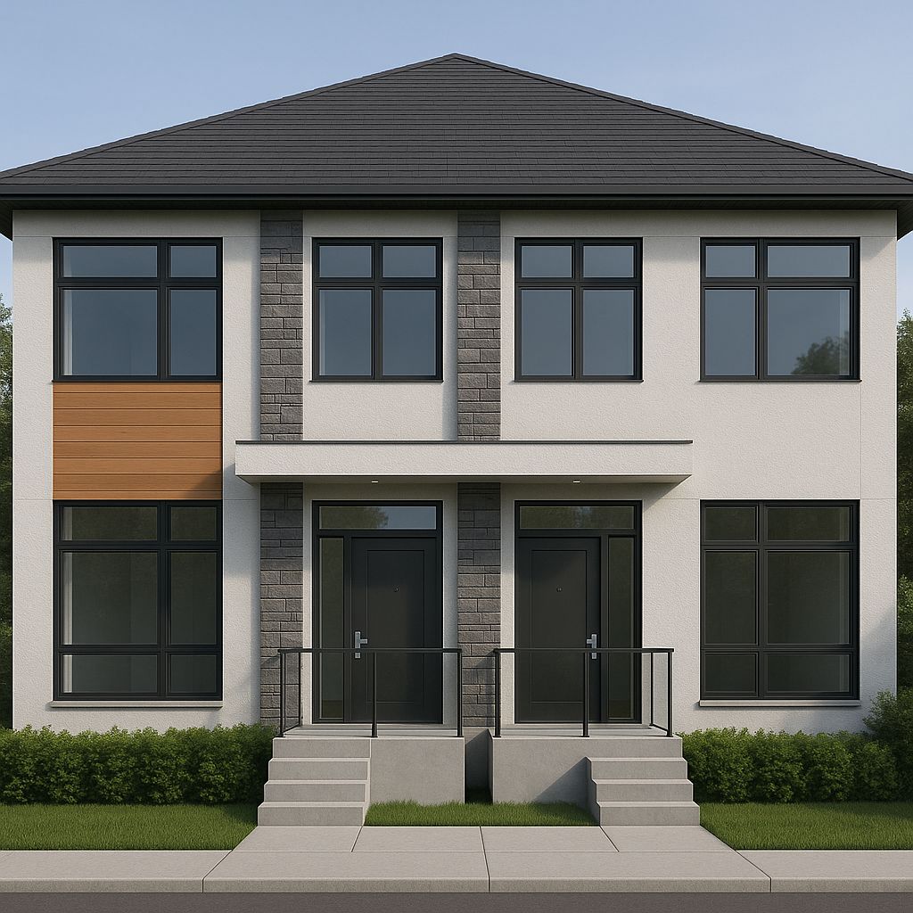 Secord semi-detached homes
